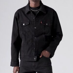 Levi's Men's Trucker Jacket Black Size M